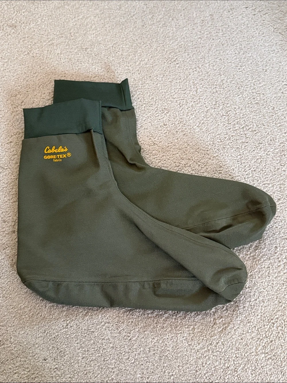 Cabela's Gore-tex Boot Insert Liner Socks Hiking Fishing Camping Gear Size 10